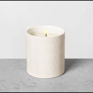 (4) 9oz Holiday Ceramic Jar Candle Cedar Magnolia